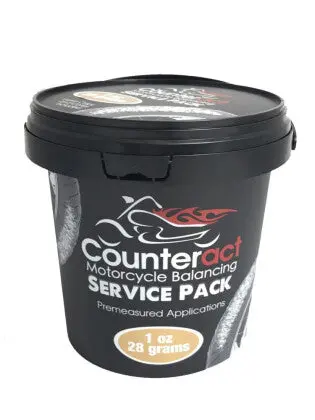 Counteract Motorcycle Balance Beads Shop Service Bucket: 20 Packs - 1Oz Bags 1