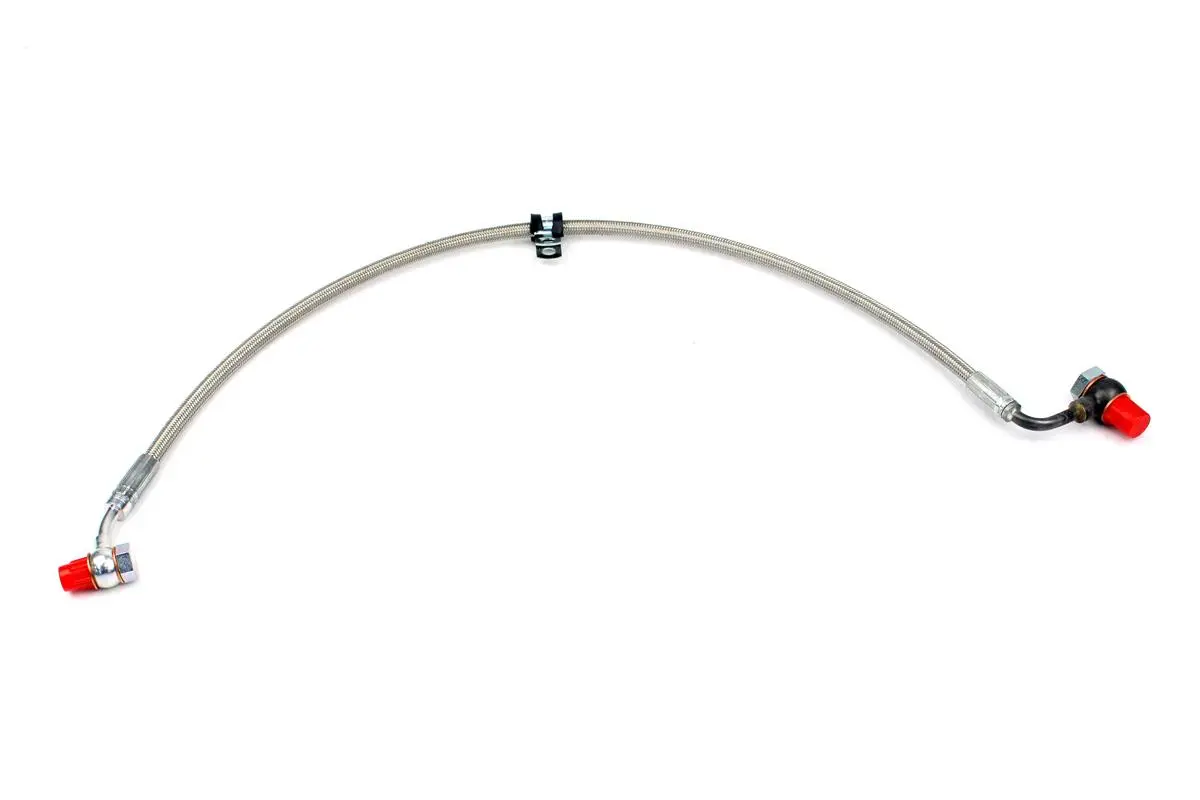 Mk7 Platform Braided Oil Feed Line For 200Bhp Turbo Upgrade 1