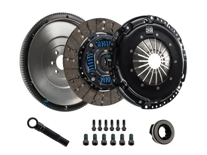 Dkm Clutch Vw 1.9 Tdi Performance Organic Mb Clutch Kit W/Steel Flywheel (440 Ft/Lbs Torque) 1