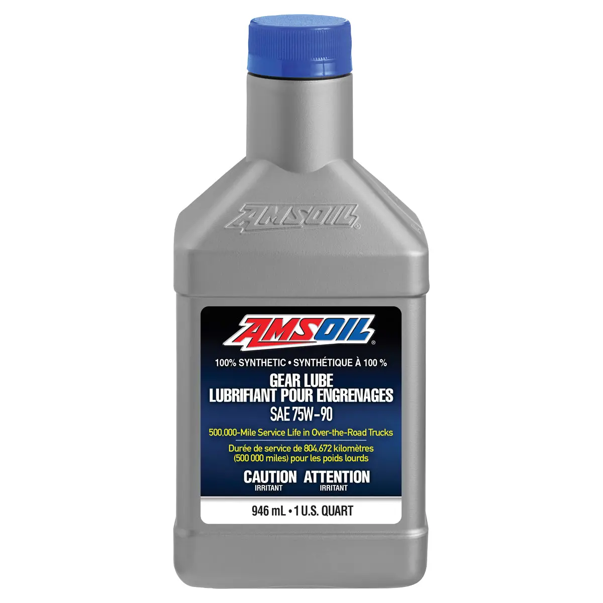 Amsoil 75W-90 Long Life 100% Synthetic Gear Lube 946 Ml Bottle 1