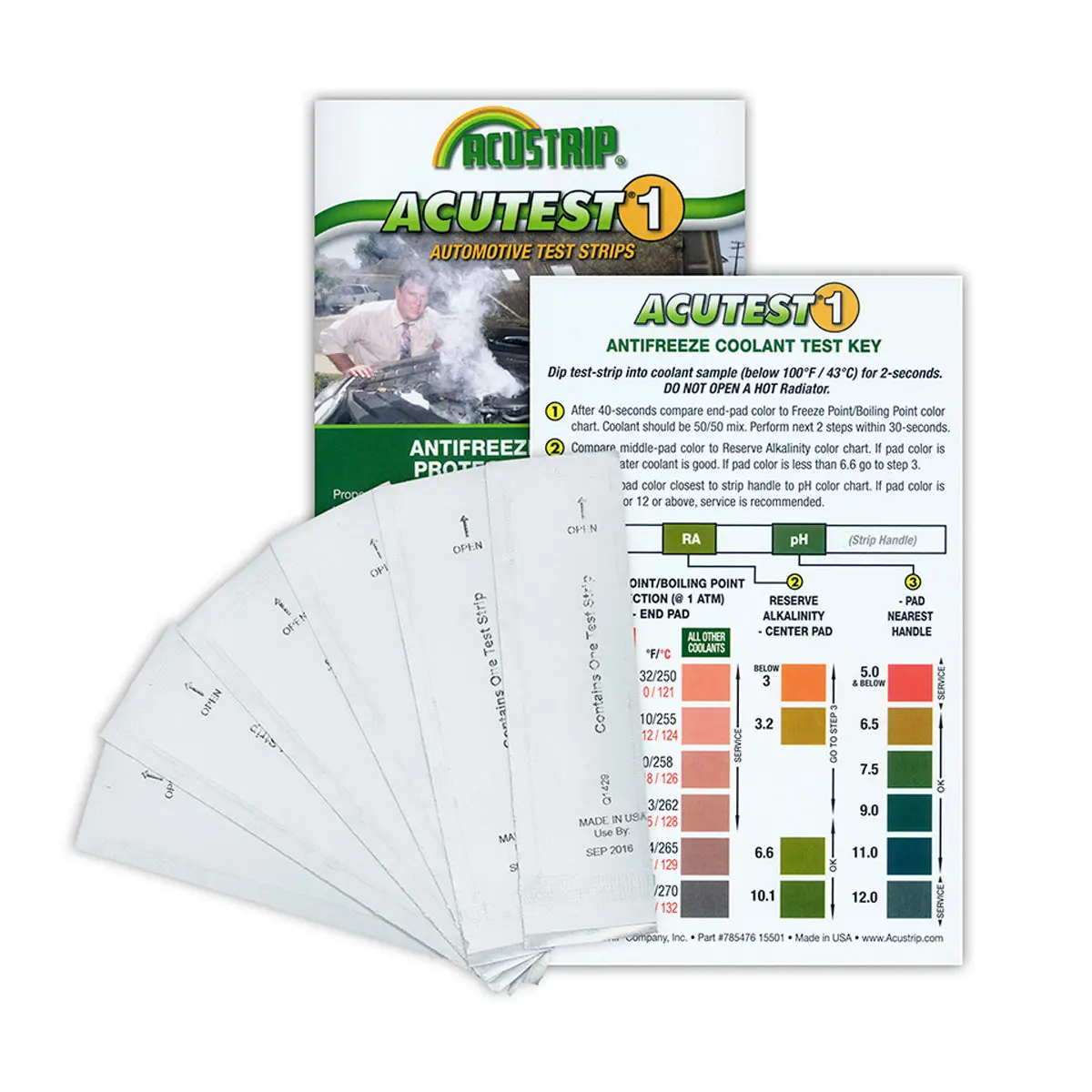 Antifreeze Test Strips Pack Of 70 1