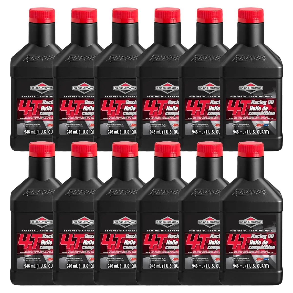 Briggs & Stratton Synthetic 4T Racing Oil Case Of 12 1
