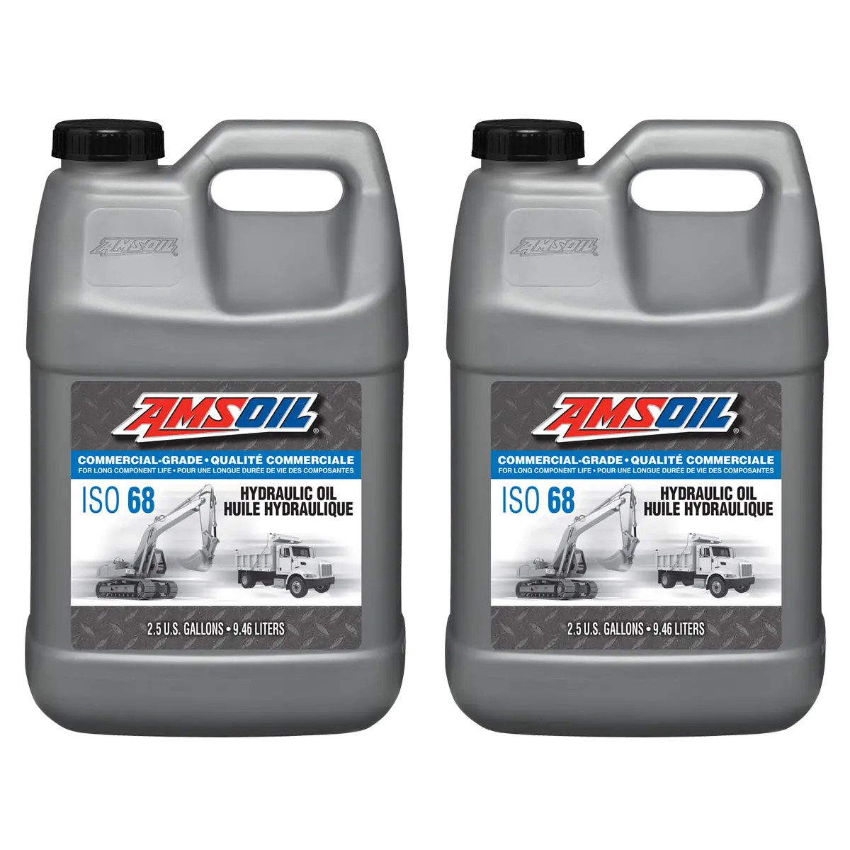 Amsoil Iso 68 Commercial-Grade Hydraulic Oil Case Of 2 1