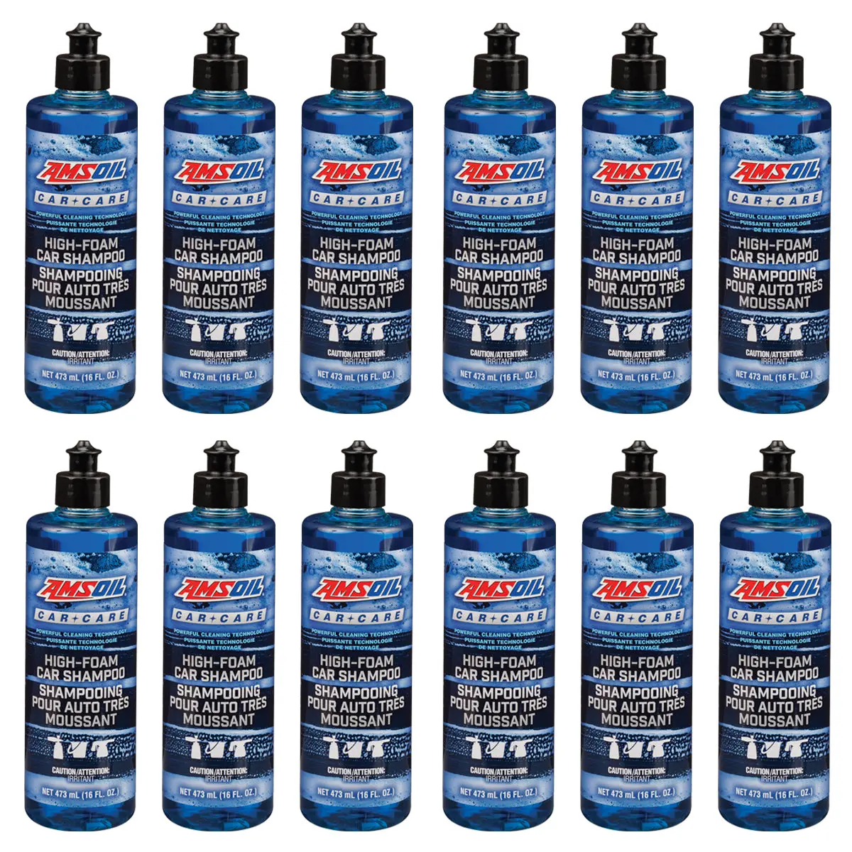 Amsoil High-Foam Car Shampoo Case Of 12 1