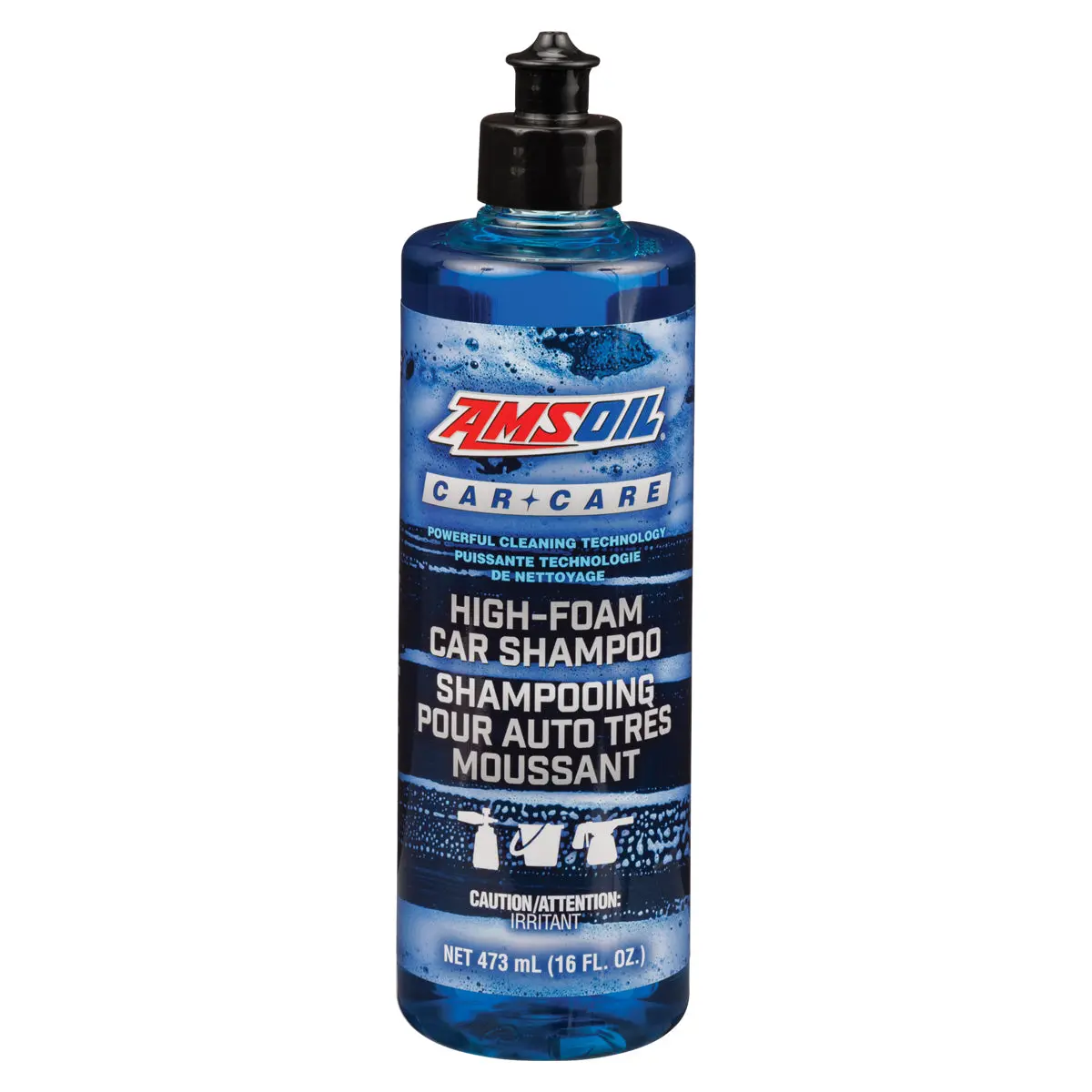 Amsoil High-Foam Car Shampoo 473 Ml Bottle 1