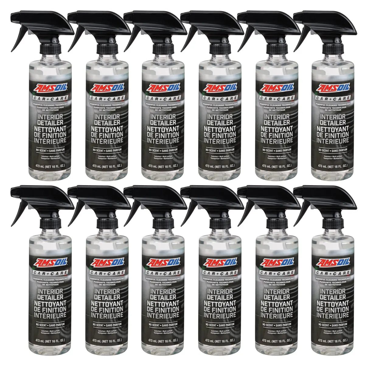 Amsoil Interior Detailer - Scent Free Case Of 12 1
