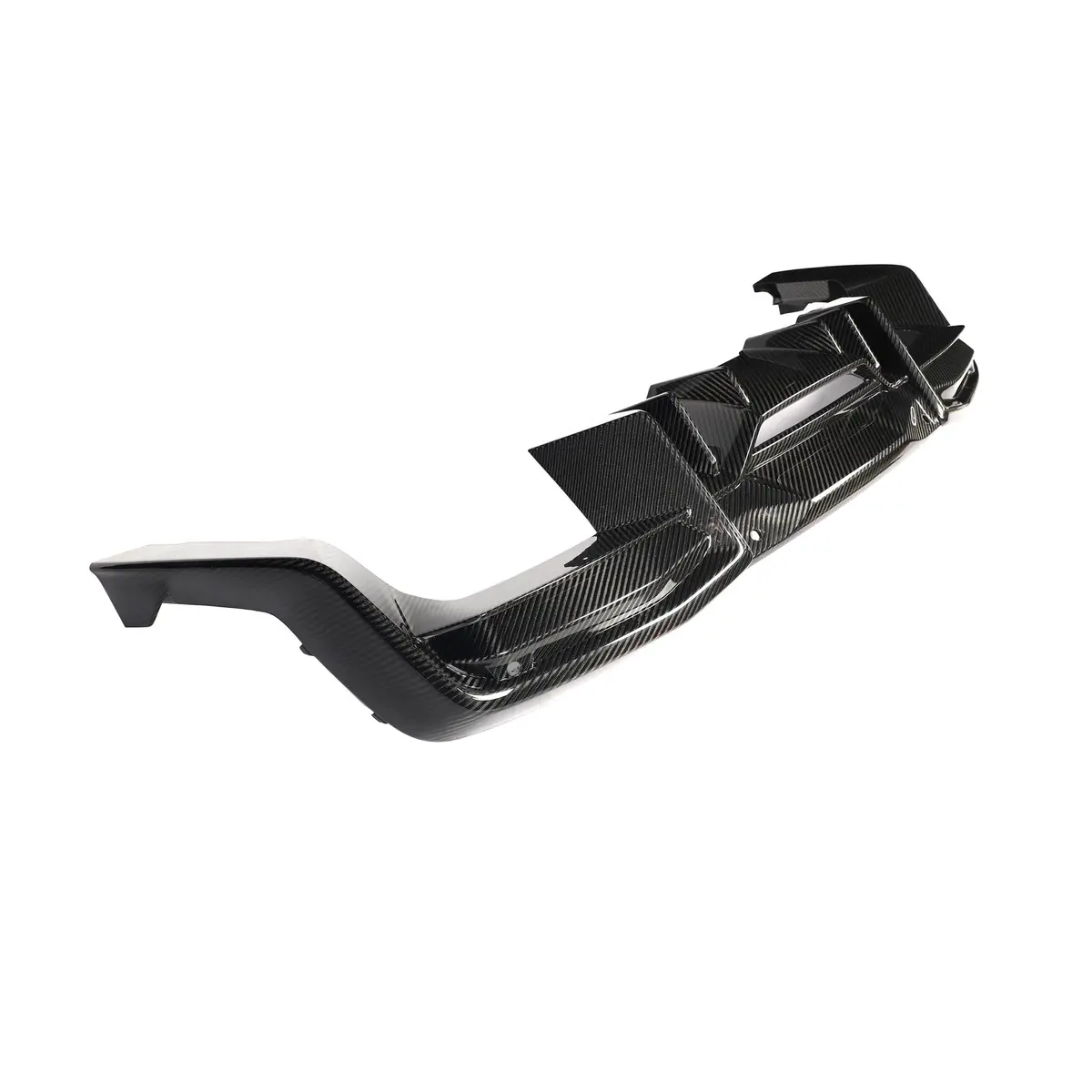 Carbon Fiber Rear Diffuser For 2024 Ford Mustang S650 Gt 1