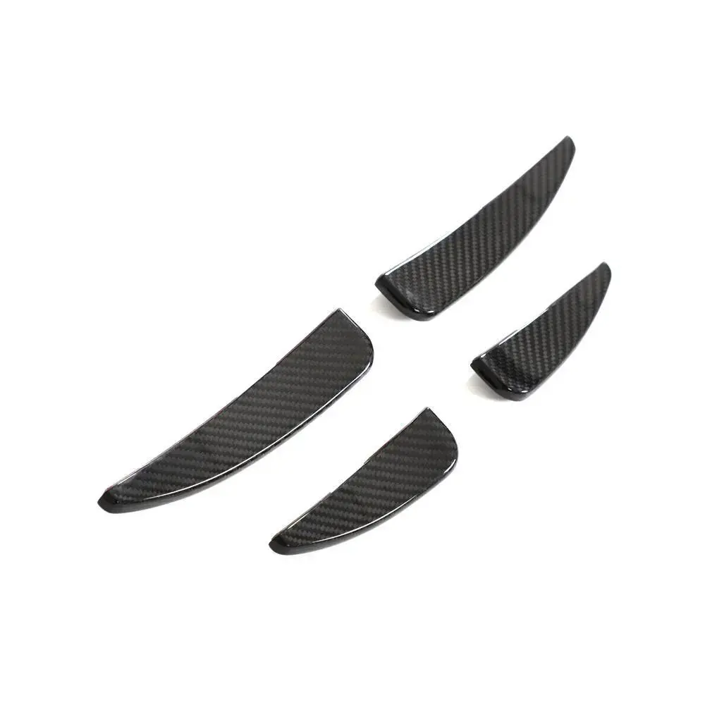 Dry Carbon Fiber Front Bumper Canards For Audi R8 V10 2023 1