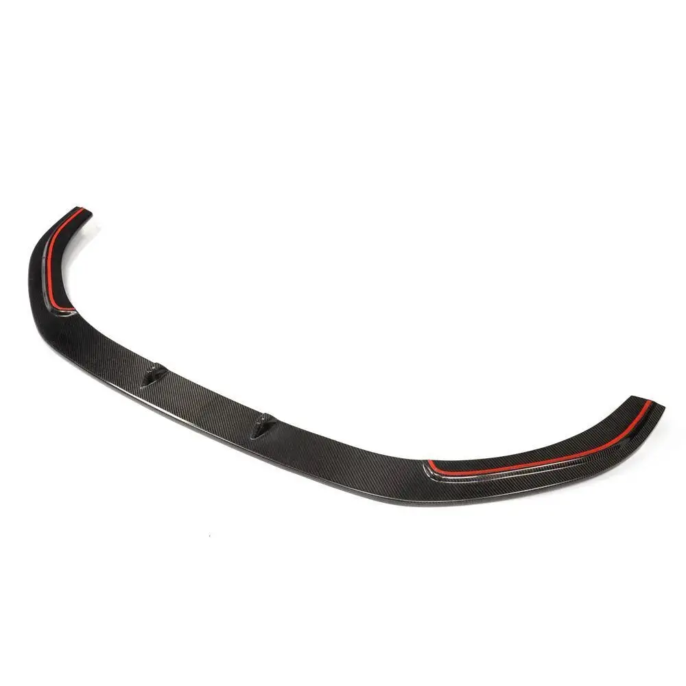Carbon Fiber Front Lip V2 For Vw Golf Mk7 Gti 2014-2016 1