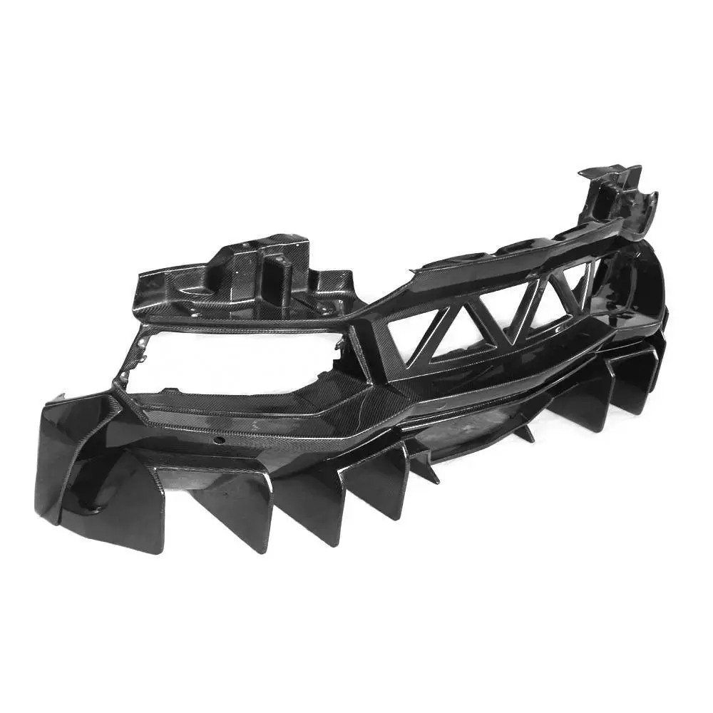 Carbon Fiber Rear Bumper For Lamborghini Aventador Lp700 1