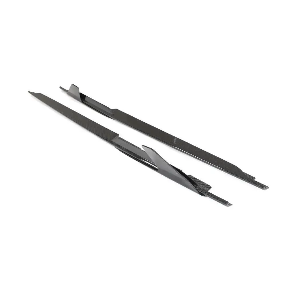 Dry Carbon Fiber Side Skirts V2 For Audi R8 V10 2023 1