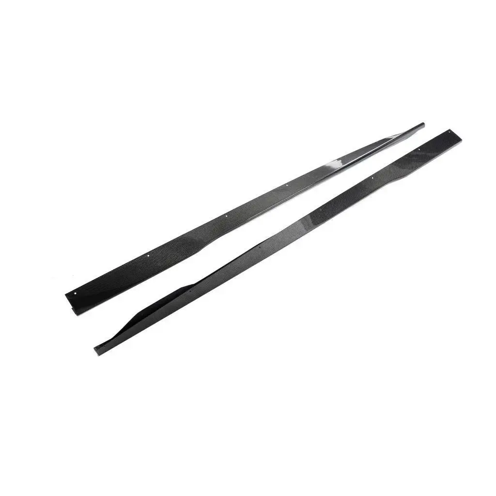 Carbon Fiber Side Skirts For 2024 Ford Mustang Dark Horse 1