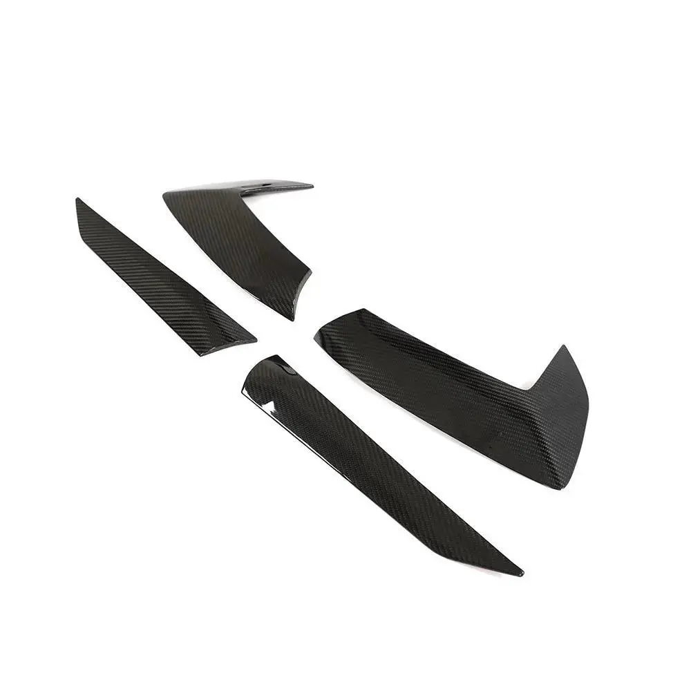 Dry Carbon Fiber Fender Vent Trims For Chevrolet Corvette C8 2020-2021 1