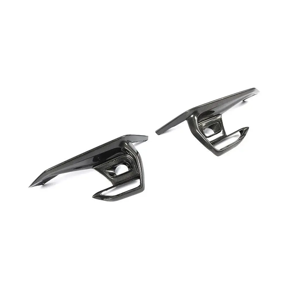 Carbon Fiber Fog Light Trims For Infiniti Q50 Sport Sedan 4-Door 2018 2019 1