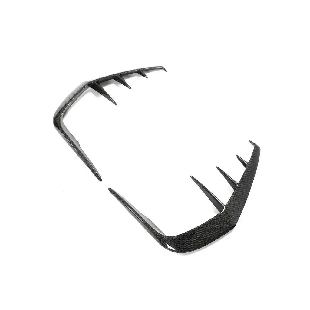 Carbon Fiber Rear Bumper Canards For Infiniti Q60 Coupe 2-Door 2016-2020 1