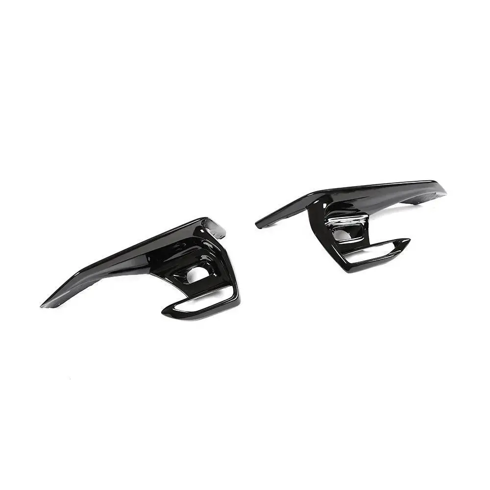 Gloss Black Fog Light Trims For Infiniti Q50 Sport Sedan 4-Door 2018 2019 1