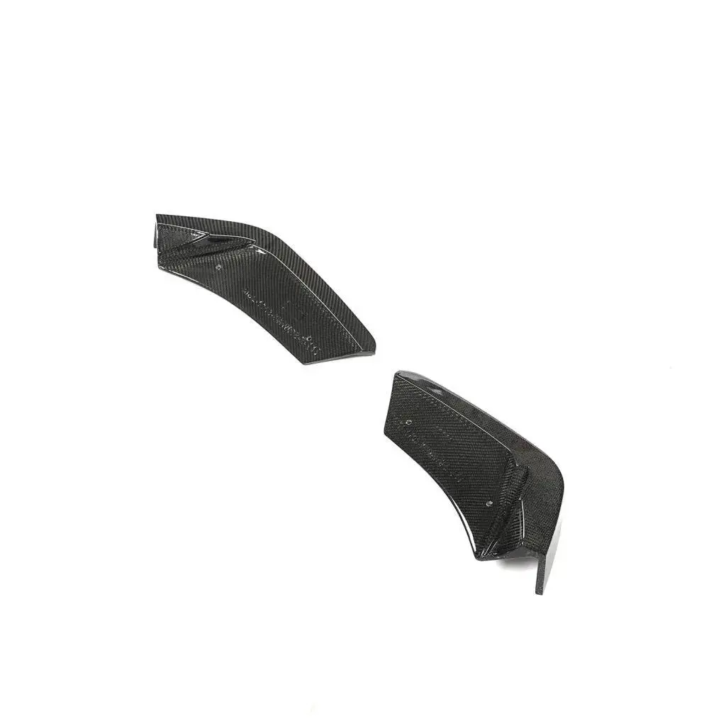 Carbon Fiber Rear Bumper Canards For Chevrolet Corvette C8 2-Door 2020-2021 1