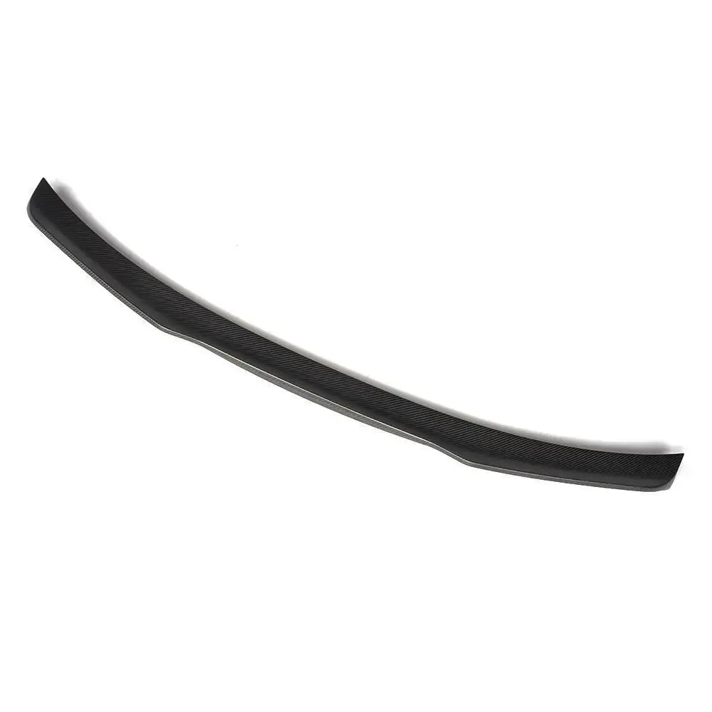 Matt Carbon Rear Spoiler For Ford Mustang Gt Coupe 2-Door 2015-2016 1