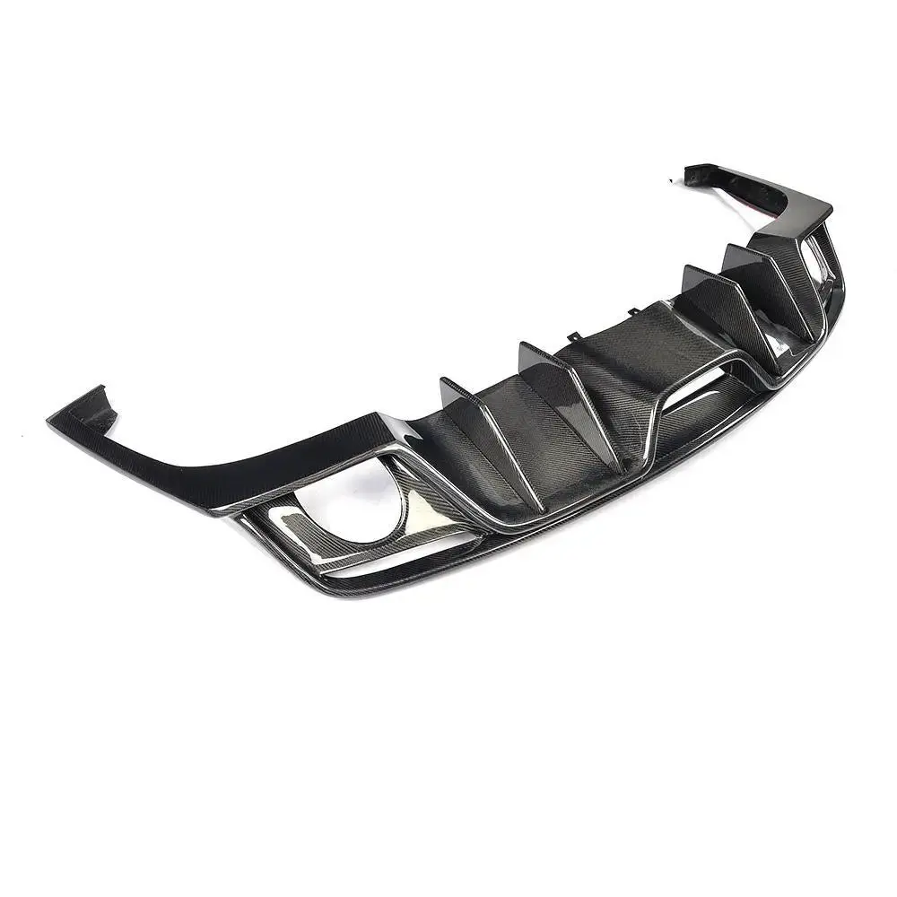 Carbon Fiber Rear Diffuser For Ford Mustang Gt Coupe 2-Door 2015-2017 1