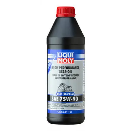 Liqui Moly 20012 Sae 75W-90 High Performance Gear Oil Gl4+ 1 Liter 1