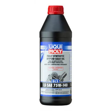 Liqui Moly 20042 Sae 75W-140 Fully Synthetic Hypoid Gear Oil Gl5 1 Liter 1