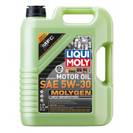 Liqui Moly 20228 Sae 5W-30 Molygen New Generation 5 Liter 1