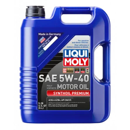 Liqui Moly 2041 Sae 5W-40 Synthoil Premium 5 Liter 1