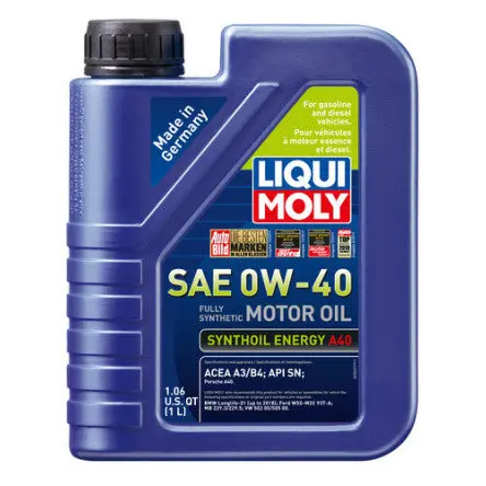 Liqui Moly 2049 Sae 0W-40 Synthoil Energy A40 1 Liter 1