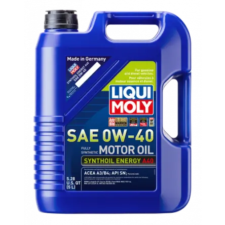Liqui Moly 2050 Sae 0W-40 Synthoil Energy A40 5 Liter 1