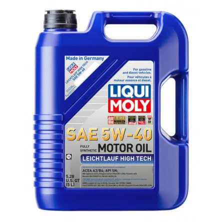 Liqui Moly 2332 Sae 5W-40 Leichtlauf High Tech 5 Liter 1