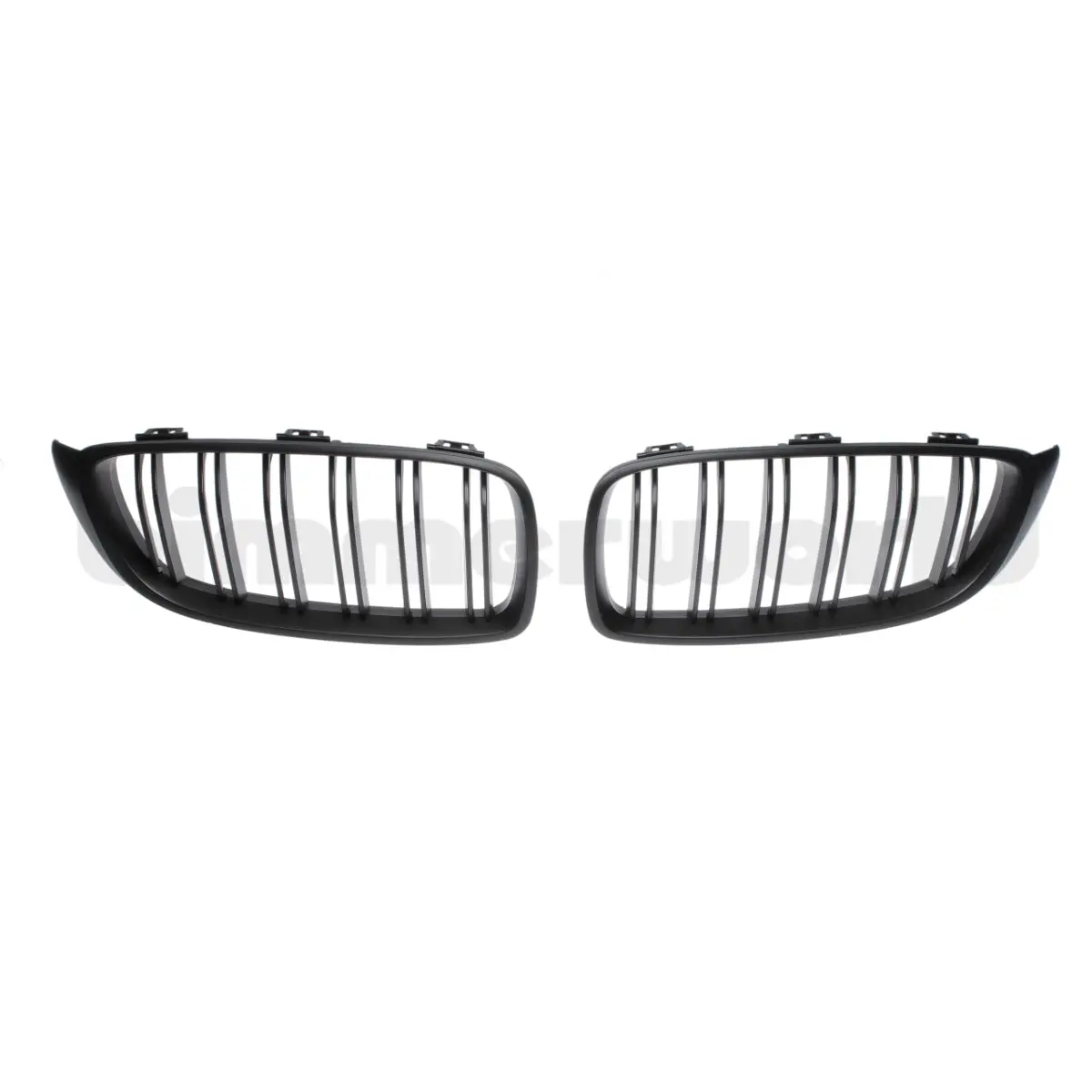 Matte Black Front Grilles - F3x 4 Series, F80 M3, F82 M4 - Dual Slats 1