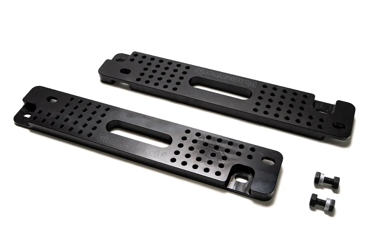 Bimmerworld Lightweight Race Seat Floor Mount Adapters - E36, E46 1