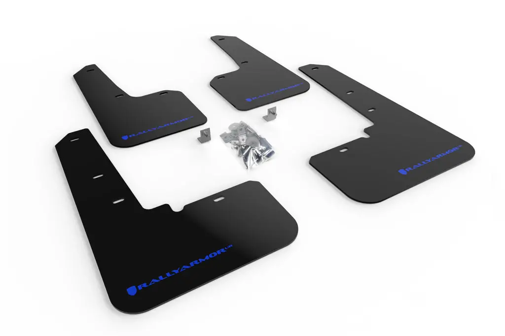 Rally Armor 20-25 Subaru Outback Black Ur Mud Flap W/Blue Logo 1