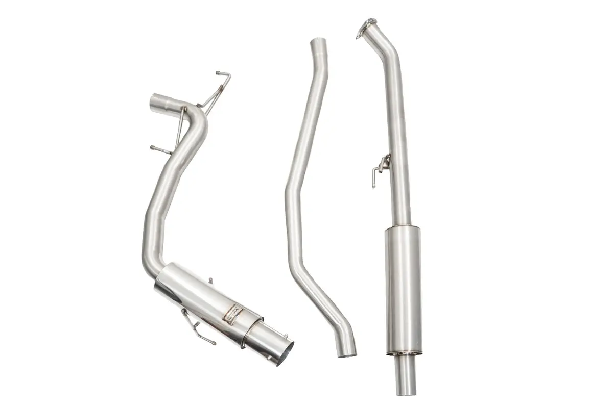 Megan Racing Ds Single Exit Exhaust For Honda Civic 2022-2025, T-304 Stainless Steel 1