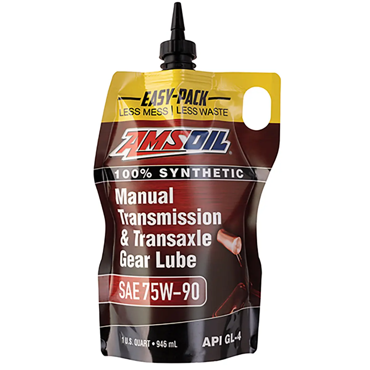 Amsoil 75W-90 Manual Transmission & Transaxle Gear Lube 946 Ml Easy-Pack 1