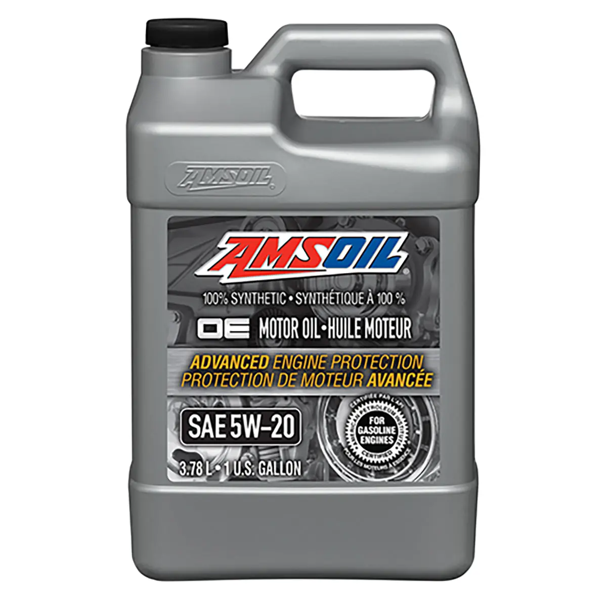 Amsoil Oe 5W-20 100% Synthetic Motor Oil Case Of 4 1