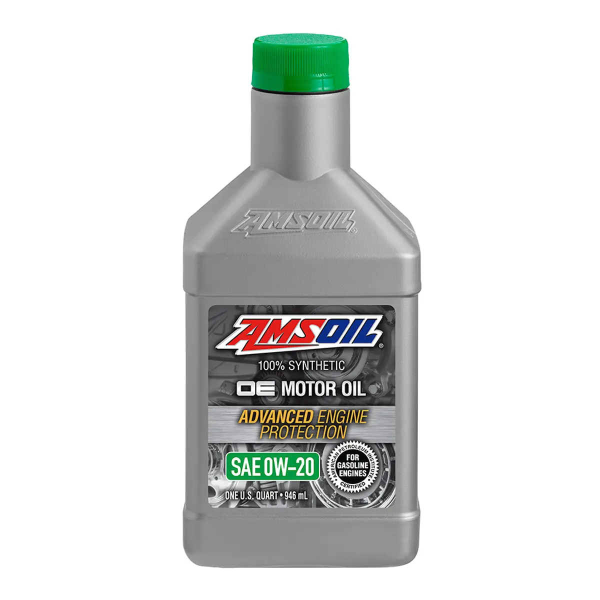 Amsoil Oe 0W-20 100% Synthetic Motor Oil 3.78 Liter Jug 1