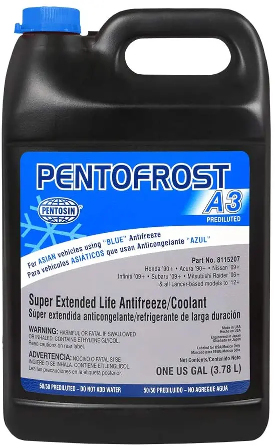 Pentofrost A3 Blue Antifreeze Coolant 1 Gallon 1