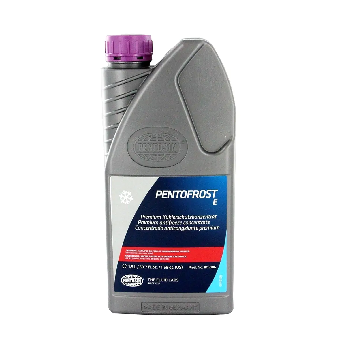 Pentofrost E Violet Antifreeze Coolant 1.5 Liter 1