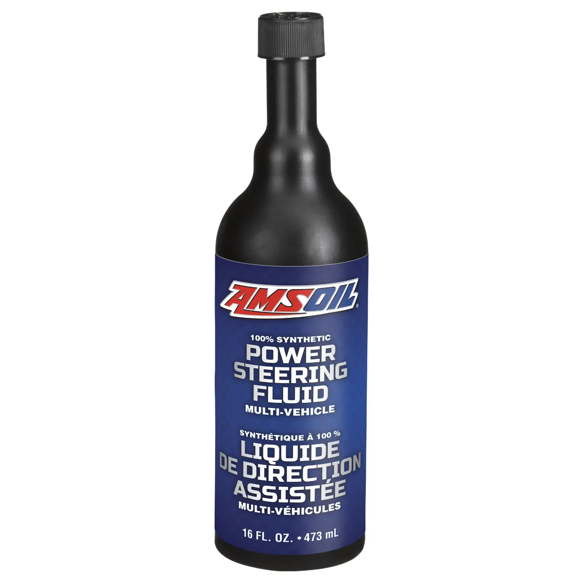 Amsoil 100% Synthetic Multi-Vehicle Power Steering Fluid 473 Ml Bottle 1