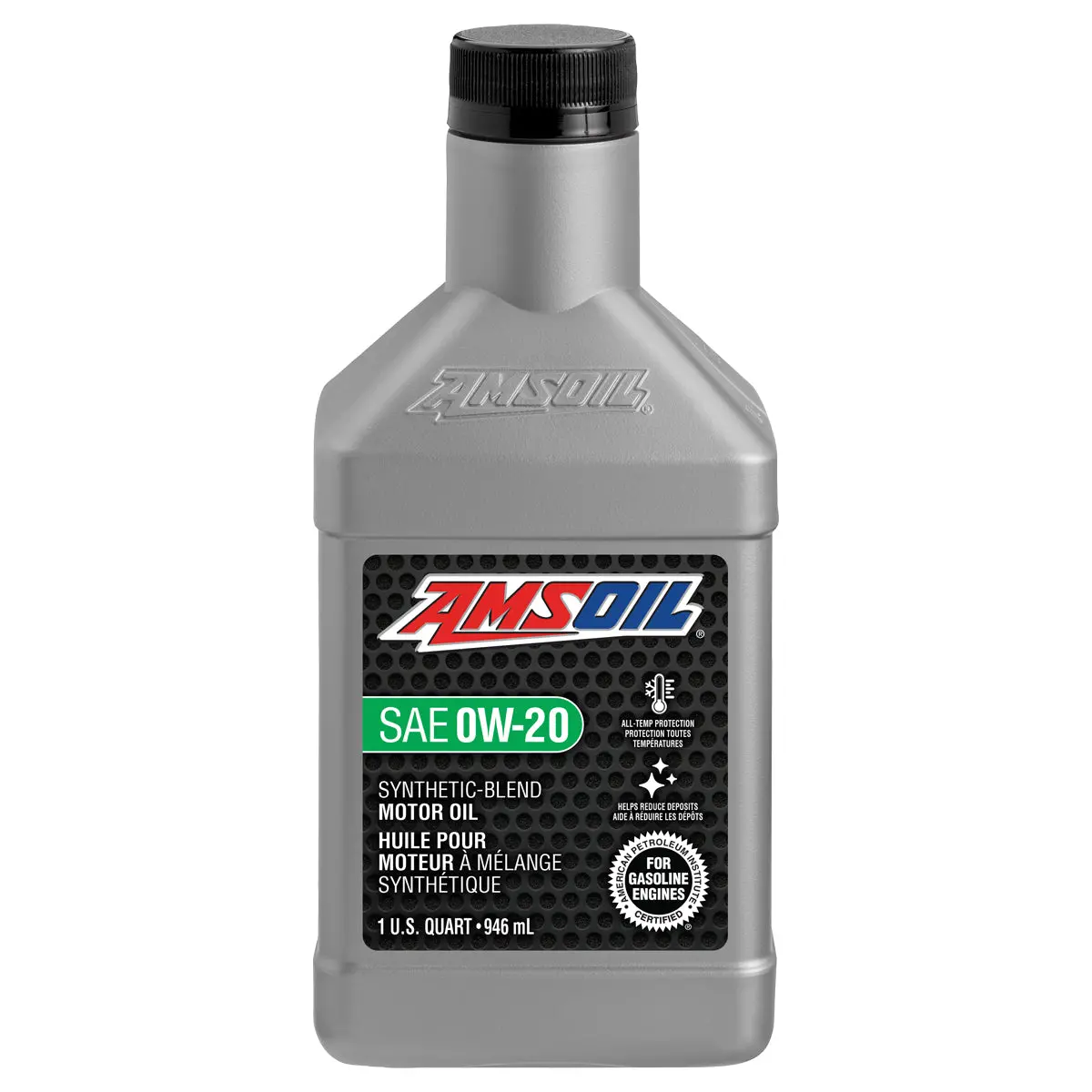 Amsoil 0W-20 Synthetic-Blend Motor Oil 946 Ml Bottle 1