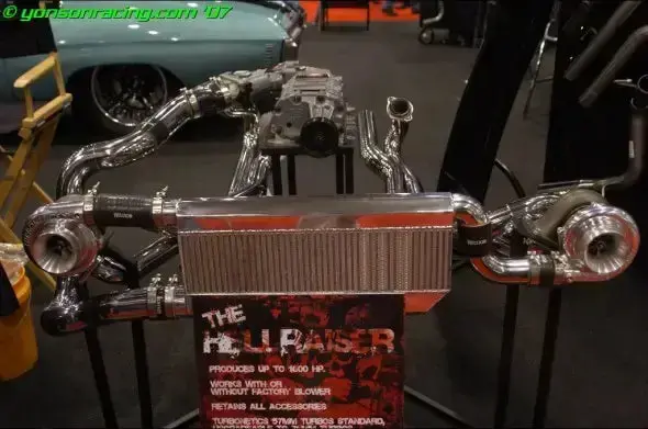 Hellion 2003-2004 Ford Mustang Mach 1 Twin Turbo System 1