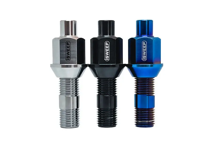 Isweep Titanium Wheel Stud Conversion 1