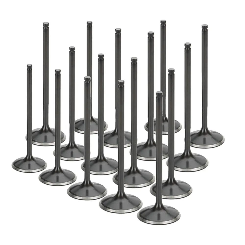 Supertech Nissan Vk56de Black Nitrided Intake Valve - Set Of 16 1