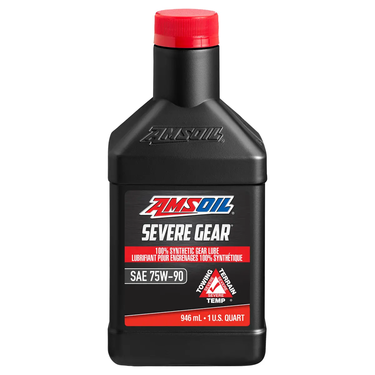 Amsoil Severe Gear 75W-90 100% Synthetic Gear Lube 946 Ml Bottle 1