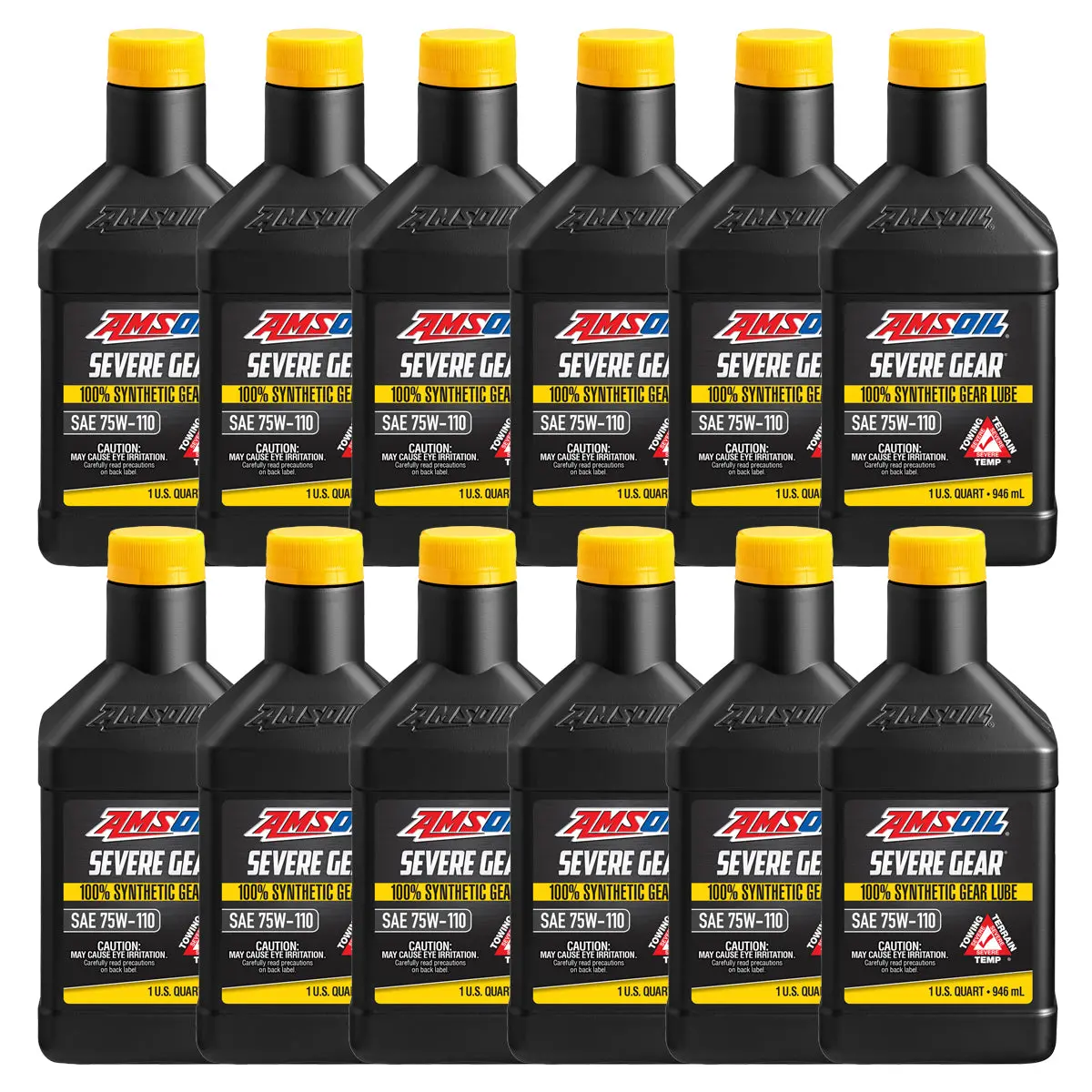 Amsoil Severe Gear 75W-110 100% Synthetic Gear Lube Case Of 12 1