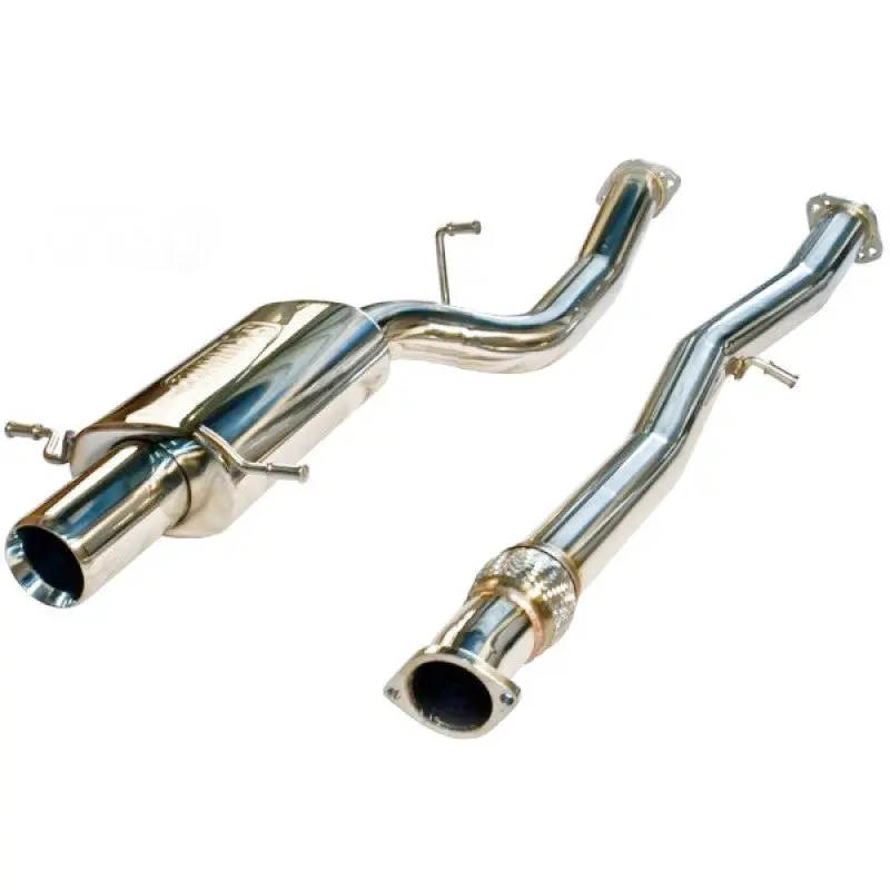 Turbo Xs 02-07 Wrx-Sti Catback Exhaust Polished Tips 1