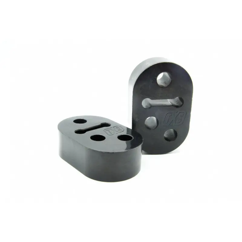 Turbo Xs Universal 12Mm Two Position Polyurethane Exhaust Hanger - Black 1