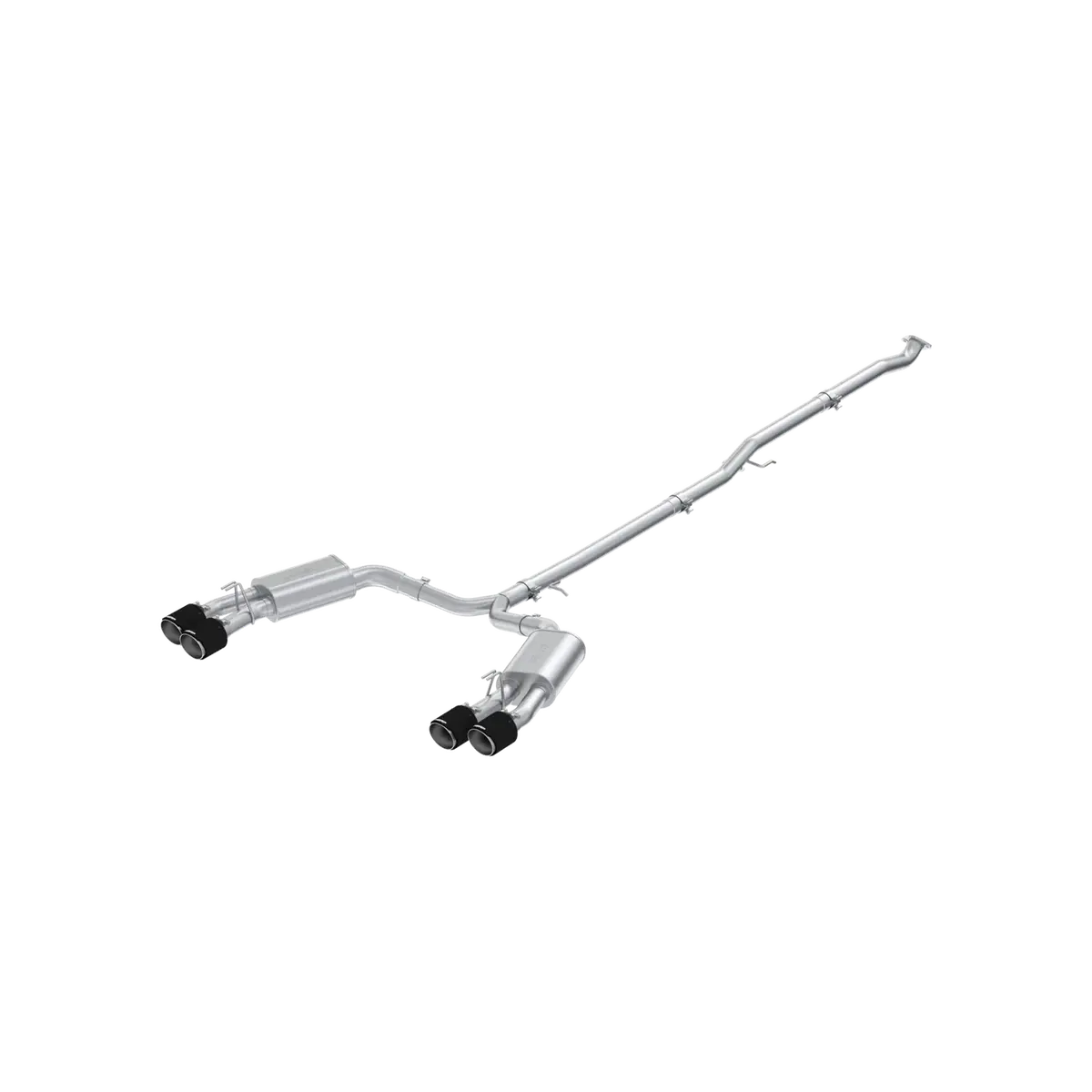 Mbrp 21-23 Hyundai Sonata N Line 2.5L Turbo T304ss 2.5In Cat-Back W/ Carbon Fiber Quad Tips 1