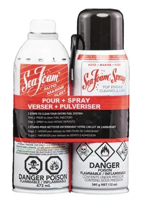 Sea Foam Pour And Spray Combo Pack - Includes Motor Treatment And Upper Engine Cleaner Spray 1